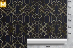 Carta da Parati Art Déco Geometrica