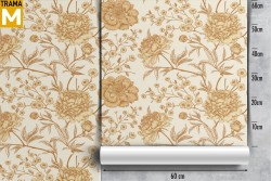 Carta da Parati Natura Vintage Fiori