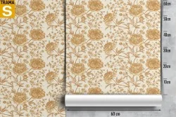 Wallpaper Design and Styles Flora and Fauna Nature Vintage Flowers