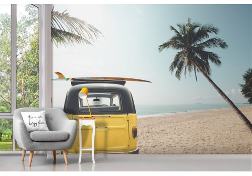 Tropical beach landscape wallpaper 2