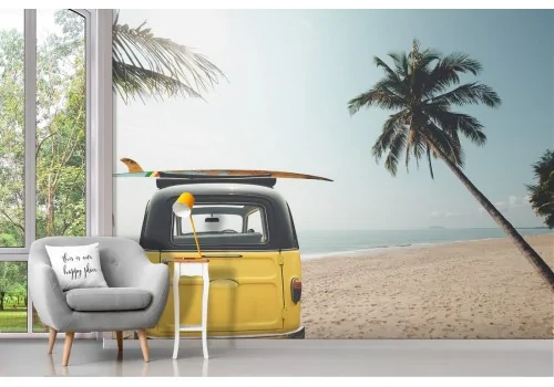 Tropical beach landscape wallpaper 2