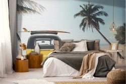 Tropical Beach and Sea Wallpaper