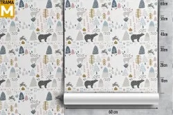 Carta da Parati Animali uccelli Decorazioni e Pattern