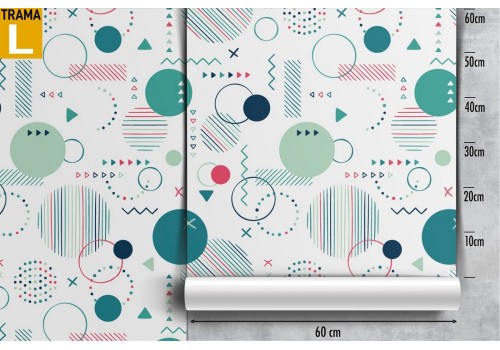 Polka Dot Wallpaper abstract pattern for children. 2
