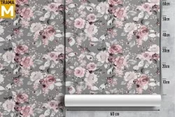 Carta da Parati Fiori Natura Vintage