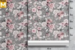 Vintage Nature Flowers Wallpaper