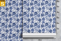 Carta da Parati Design e Stili Flora e Fauna Foglie Natura Stilizzata