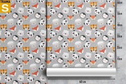 Carta da Parati Bambini Animali uccelli Decorazioni e Pattern