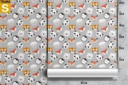 Carta da Parati Bambini Animali uccelli Decorazioni e Pattern