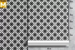 Stylized Geometric Vintage Wallpaper