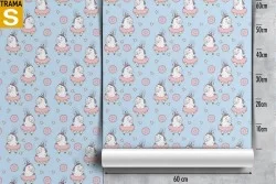 Carta da Parati Bambini Decorazioni e Pattern Fantasy Personaggi e Cartoni