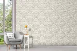 English vintage classic wallpaper decoration.