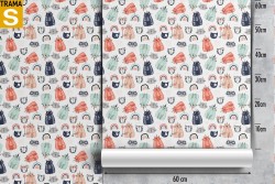 Children's Wallpaper Animals Birds Decorations and Patterns