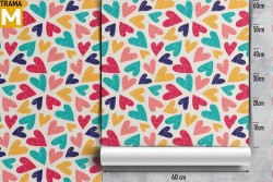 Carta da Parati Decorazioni e Pattern Stilizzata