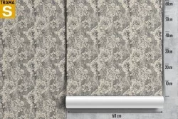 Carta da Parati Design e Stili Flora e Fauna Fiori Natura Vintage