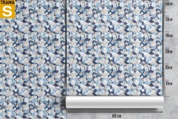 Wallpaper Design and Styles Abstract Flora and Fauna Modern Flowers Stylized Nature