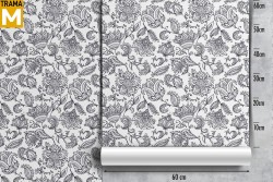 Vintage Nature Flowers Wallpaper