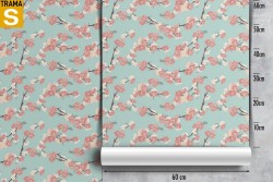 Flora and Fauna Wallpaper Design and Styles Nature Oriental Zen Flowers