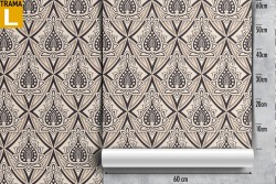 Geometric decoration wallpaper from the '30s.