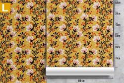 Abstract nature flower chains wallpaper.