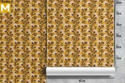 Carta da Parati Fiori Natura Astratta