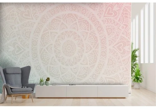 Carta da Parati mandala orientale zen illustrazione