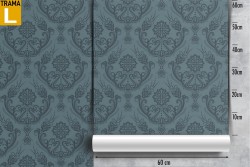 English decor vintage pattern wallpaper.