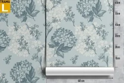 Wallpaper flowers vintage nature abstract decoration.