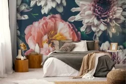 Carta da Parati Fiori Natura Moderna