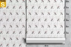 Carta da Parati Bambini Animali uccelli Decorazioni e Pattern Personaggi e Cartoni