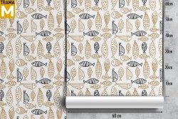 Stylized Nature Animals Wallpaper