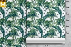 Carta da Parati Foglie Tropicale