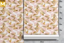 Carta da Parati Geometrica Luxury Vintage