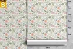 Wallpaper Design and Styles Flora and Fauna Flowers Nature Leaves