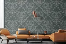 Vintage English friezes wallpaper decoration.