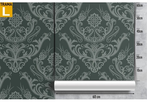 Vintage English friezes wallpaper decoration. 2