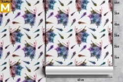 Wallpaper Decorations and Fantasy Patterns Princesses and Ballerinas