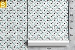 Carta da Parati Bambini Animali uccelli Decorazioni e Pattern