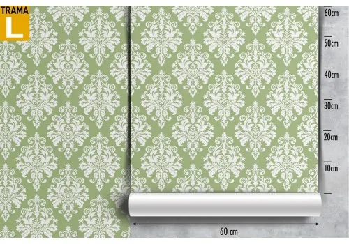 Classic vintage English wallpaper decoration. 2