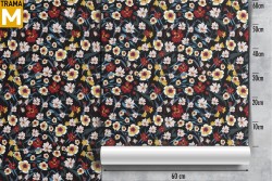 Vintage Nature Flowers Wallpaper