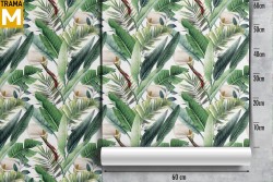 Carta da Parati Foglie Natura Tropicale