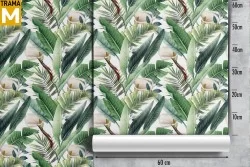 Tropical Nature Leaves Wallpaper
