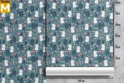 Carta da Parati Animali uccelli Decorazioni e Pattern