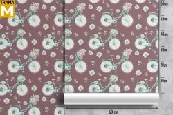 Carta da Parati Fiori Mezzi di trasporto Moderna Natura