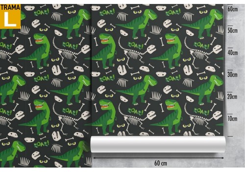Dinosaur children's wallpaper decoration. 2