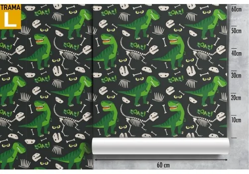 Dinosaur children's wallpaper decoration. 2