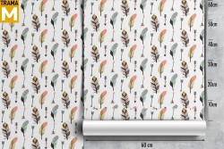 Carta da Parati Vintage Fiori