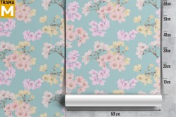 Carta da Parati Fiori Natura Vintage