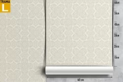 English vintage geometric wallpaper.
