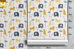 Carta da Parati Animali uccelli Decorazioni e Pattern